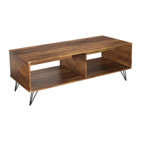 Meuble TV Moderne Derniers Designs Long Luxueux en Bois Meuble Mural pour Téléviseur de 32-75" pour Chambre Salon