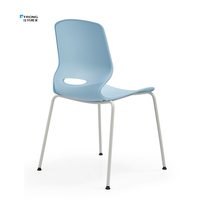 Chaises de conférence de chaise de visiteur de coquille en plastique de pp de fabrication professionnelle