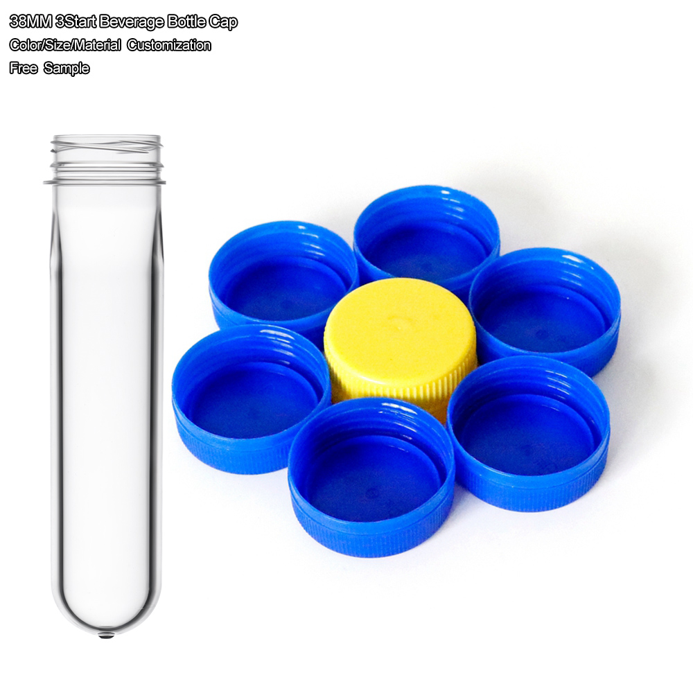 New Customized Size Beverage Bottle Cap Plastic Screw Cap Cover in China