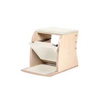 Chaise Wunda de Pilates classique en bois d'érable, rembourrage haute densité, mouvement précis, construction en bois massif écologique