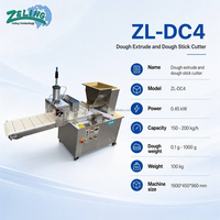 Machine automatique d'extrusion et de découpe de pâte 150-200 kg/h avec moules personnalisables pour bandes rondes et carrées pour usine de snacks alimentaires