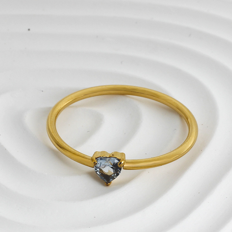 R0005 en forme de coeur/bleu clair