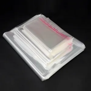 カスタム印刷包装生分解性OPPプラスチック粘着袋クッキーバッグ