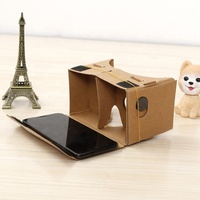 Portable 3d Réalité Virtuelle Bricolage VR Lunettes Réalité Virtuelle Google Carton VR Papier Visionneuse Boîte