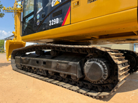 Excavatrice CAT 329D2L d'occasion à faible consommation de carburant avec grand réservoir de 520 L pour de longues heures de travail