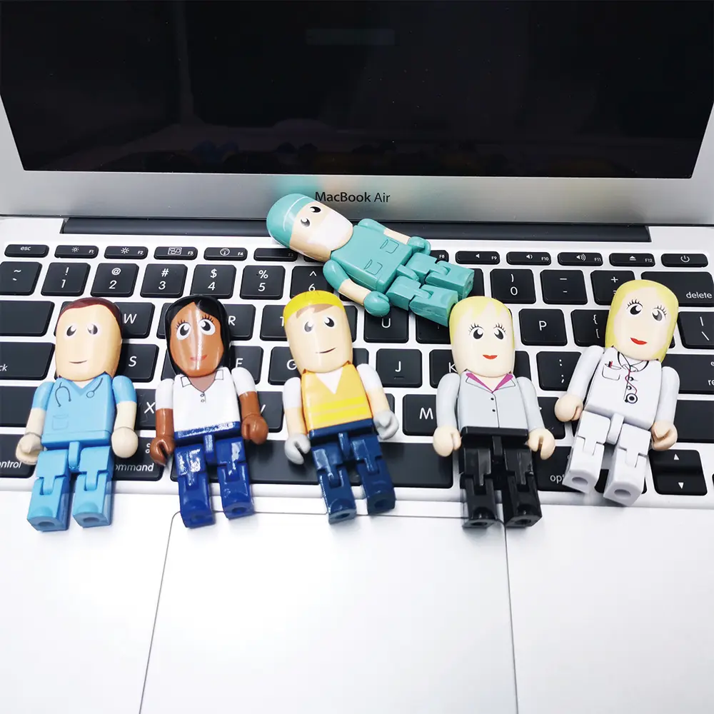 Custom robot design usb people 512MB 1GB 2GB 4GB 8GB 16GB 32GB 64GB 128GB256GB512GB1T usb flash drive