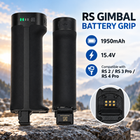 Poignée de batterie de rechange rechargeable pour stabilisateur de caméra 1950mAh 15.4V compatible avec DJI RS 2, RS 3 Pro et RS 4 Pro