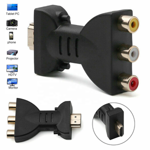 OEM nóng bán nhà máy bán hàng trực tiếp 1080P HD <span class=keywords><strong>Adapter</strong></span> HD Nam để 3RCA nữ đỏ trắng vàng đỏ xanh xanh kết nối. - Product Image 2