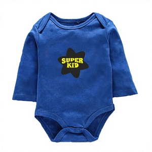 Combinaisons d'été en coton biologique imprimé, vente en gros, service OEM, unisexe, bébé/tout-petit, tissu tricoté, écologique, respirant, à boutons-pression - Product Image 1
