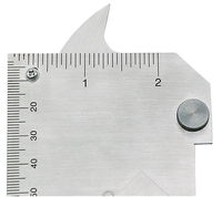 Jauge de soudage à came de pont L-HT204 MG-8 jauge de Type à came en acier inoxydable jauge principale C50 Test ulner pour l'inspection des soudeurs