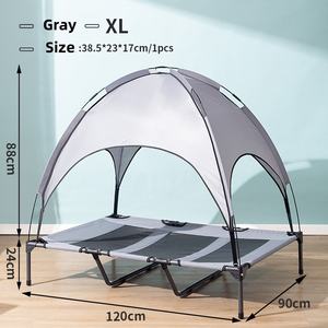 Erhöhte Kühlung Wasserdichtes Haustier Hunde bett Kinder bett Baldachin Outdoor Abnehmbares Hunde bett Faltbares Hunde zelt - Product Image 5