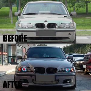 Accessoires Auto Grille de pare-chocs avant pour <span class=keywords><strong>BMW</strong></span> SÉRIE 3 E46 1999-2005 Mise à niveau vers une grille de haute qualité de style <span class=keywords><strong>M3</strong></span> pour <span class=keywords><strong>bmw</strong></span> e46 - Product Image 2