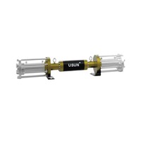 Compresor de Gas Hidrógeno de Alta Presión USUN Modelo: HYD100-90 de 100 mm, Accionado Hidráulicamente, para Recarga de Estaciones