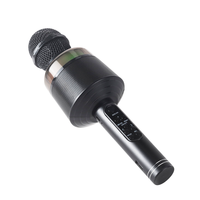 Service OEM, micro karaoké KG30 avec lumières RGB pour haut-parleur, microphone sans fil portable tout-en-un, batterie 1200 mAh (3-4 heures)