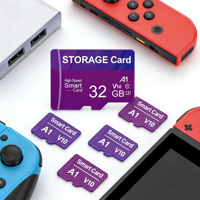 Carte mémoire TF SD haute vitesse 256 Mo/32 Go/64 Go/128 Go/256 Go/512 Mo Classe 10 U3 A1 avec adaptateur pour téléphone, appareil photo, tablette