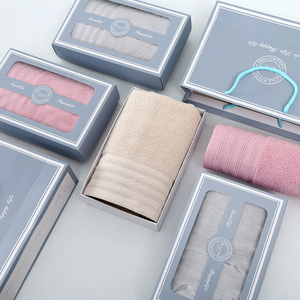 Toallas <span class=keywords><strong>de</strong></span> Baño <span class=keywords><strong>de</strong></span> Algodón para Uso Doméstico, 3 Piezas por Paquete, con Toallas <span class=keywords><strong>de</strong></span> Mano Absorbentes como Juego <span class=keywords><strong>de</strong></span> Regalo, como Regalos Navideños para Empleados. - Product Image 5