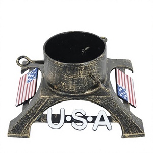 2025 Article Christmas <b>Tree</b> <b>Stand</b> Holiday Parties Decorative USA Flag Design Elegant <b>Tree</b> <b>Stand</b> for Home and Garden Display - Product Image 1