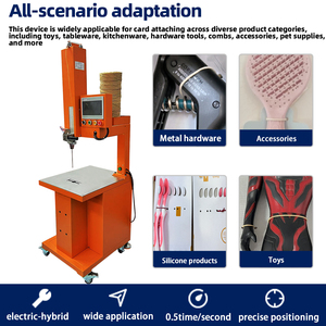 Booster Semi-Automatic Pneumatic Paper Rope <b>Binding</b> <b>Machine</b> Multilingual PLC Touch 220V FOB Hong Kong For Carton Wood Packing - Product Image 2