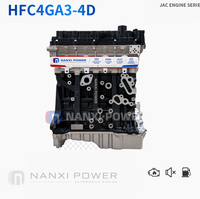 Motor de Bloque Largo Nuevo para HFC4GA34D 2.0T Gasolina Euro V, 140kW, para Refine M4/S5/Shuailing, con 12 Meses de Garantía