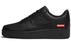 Zapatillas de baloncesto informales Nike <span class=keywords><strong>Air</strong></span> <span class=keywords><strong>Force</strong></span> <span class=keywords><strong>1</strong></span> Low <span class=keywords><strong>Black</strong></span> Supreme Box Logo para <span class=keywords><strong>hombre</strong></span> - Product Image 1