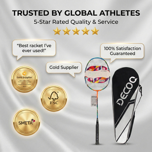 <span class=keywords><strong>Raquette</strong></span> de <span class=keywords><strong>badminton</strong></span> professionnelle en fibre de carbone pour joueurs avancés – Équipement haut de gamme pour l'entraînement et les tournois – Idéale pour le niveau club – Personnalisable - Product Image 6
