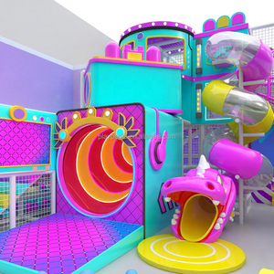 Aire de jeux intérieure Playpedia, Parque Infantil, ensemble de jeux souples personnalisé, jeux souples commerciaux certifiés TUV CE, aire de jeux intérieure pour enfants - Product Image 1