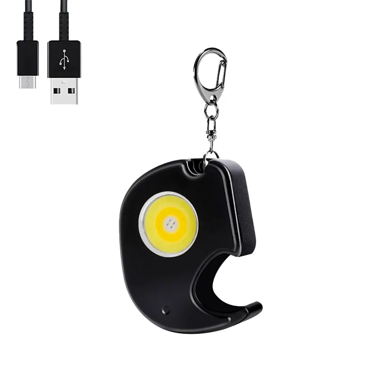 2022 New Rechargeable High Bright Mini Led Night Lighting COB Flash Pocket Torch Magnet Lantern Lights Keychain Light