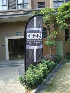 Custom Beach Feather <b>Flags</b> Fiberglass Flagpole Polyester Material Outdoor Advertising Promotion Decor - Product Image 2