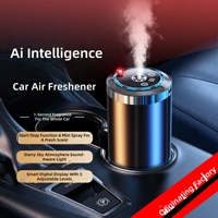 Diffuseur d'air frais intelligent et portable avec projection d'étoiles, en alliage, cinq réglages ajustables, longue durée