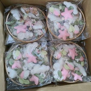 Custom Quran Swan Baby Mobile Felted Floral <strong>Crib</strong> Hanging Toy for Girls <strong>Chinese</strong> Online Market Wholesale - Product Image 6