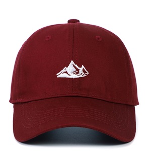 Casquette de baseball unisexe respirante en sergé de coton à 6 panneaux, légère, avec visière incurvée, taille ajustable, style décontracté et sportif pour l'extérieur - Product Image 1