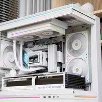 Thermalright TL-UB24R blanco de alto rendimiento 240mm ARGB caso ventilador 240 * 120 * 25mm doble 120mm ARGB ventilador para PC