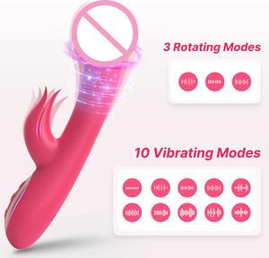 Commercio all'ingrosso della fabbrica prezzo a buon mercato prodotti del sesso giocattolo per adulti clitoride femminile vibratore Silicone G Spot coniglio vibratore giocattolo del sesso per le donne - Product Image 6