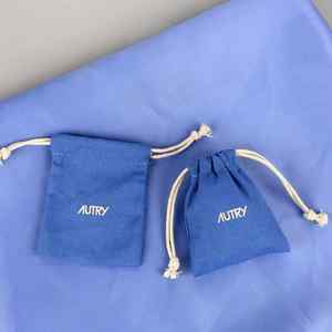 Sac en coton à cordon personnalisé PERFECTUSM pour accessoires capillaires, avec logo sérigraphié, écologique, sécurité, cadeau du Guangdong - Product Image 5