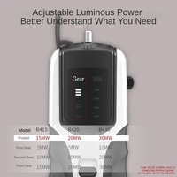 Puntero Láser Recargable Kai teng de 5 km y 30 km, Localizador de Fallas Visuales de Fibra Óptica VFL B4, Lápiz Láser de 5 mW, 30 mW, 20 mW