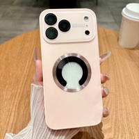 Étui de téléphone de luxe en alliage de titane mat texturé AG pour iPhone 18 17 13 12 11 Pro Max 17 Air 16 15 14 Plus, coque antichoc