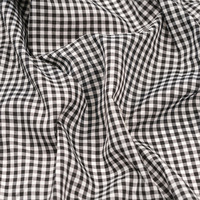 Pantalon d'uniforme scolaire pour garçons à carreaux noirs et blancs, doublure, tissu brocart résistant à l'abrasion, poids lourd, tout polyester/coton, poches