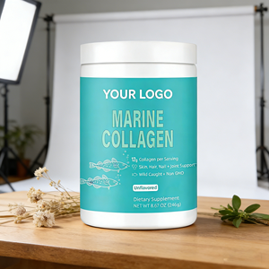 Natürliches Marines Kollagen-Peptid-Pulver Unterstützt Haut-, Haar-, Nagel- und Gelenkgesundheit GMP-Zertifiziert Geschmacksneutral 246g - Product Image 5