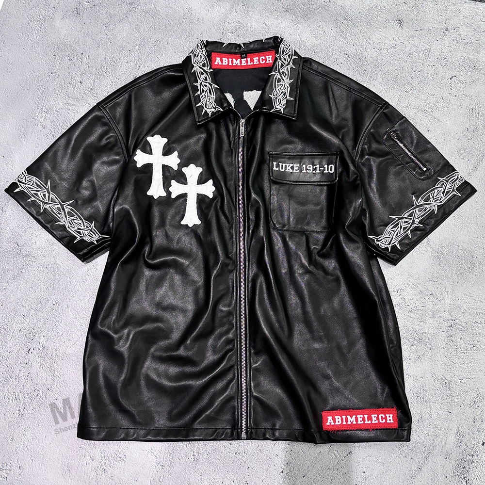 Shop Our Collection of Hip Hop Leather Shirts for Men