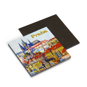 Recuerdo Promocional Recuerdos Imanes De Nevera <span class=keywords><strong>Praga</strong></span> 3D Lámina en relieve Imán de nevera - Product Image 1