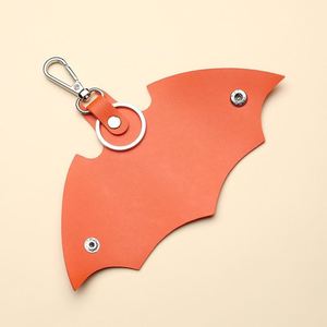 Étui à clés de voiture en forme de coupe-vent, en cuir PU, pochette organisatrice de clés pour femmes et hommes, accessoires intérieurs de voiture, livraison rapide, prêt à expédier - Product Image 3