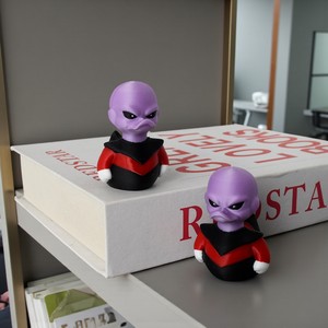 Vashine - Manualidades de Plástico Impresas en 3D, Lindos Patos de Goku, Freezer y Majin Buu, Divertidas Decoraciones para el Hogar, Juguetes de Colección para Niños - Product Image 3