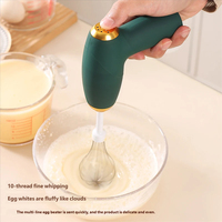 Mini Tragbarer USB Elektrischer Eierquirl Handgehaltener Automatischer Sahne-Lebensmittel-Schneebesen Elektrischer Kuchenmixer