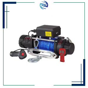 Treuil électrique en acier avec moteur <span class=keywords><strong>12V</strong></span> DC Corde en nylon pour ATV UTV Grues de bateaux tout-terrain Applications automobiles Treuil 24V - Product Image 4