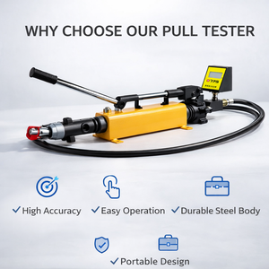 Тестер на вырыв гидравлических анкерных болтов 10Т 20Т 30Т 50Т 100Т, машина для испытания арматуры на вырыв - Product Image 6