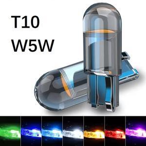 <span class=keywords><strong>T10</strong></span> W5W Voiture Led Lumière COB Verre 6000K Blanc 12V Auto Automobiles Plaque D'immatriculation Lampe Dôme Lampes De Lecture DRL Ampoule Accessoires - Product Image 2