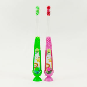 Cepillo de Dientes Luminoso para Niños, Cabezal de Cepillo Suave, Limpia la Lengua, Agarre Cómodo, Base con Ventosa - Product Image 2