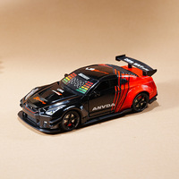 Jungen Kinder Geschenk Legierung Rennwagen Wecker Sportwagen Digitaluhr Desktop Schlafzimmer Tischdekoration