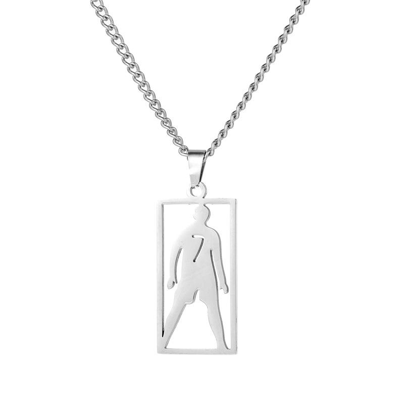 C luo pendant with 60cm flat chain