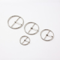 Hebillas de Metal en Forma de D para Cinturones y Abrigos, de Aleación de Zinc, con Tres Posiciones, Accesorio de Ajuste para Equipaje y Cuero, Modelo 05623, Disponibles en Stock